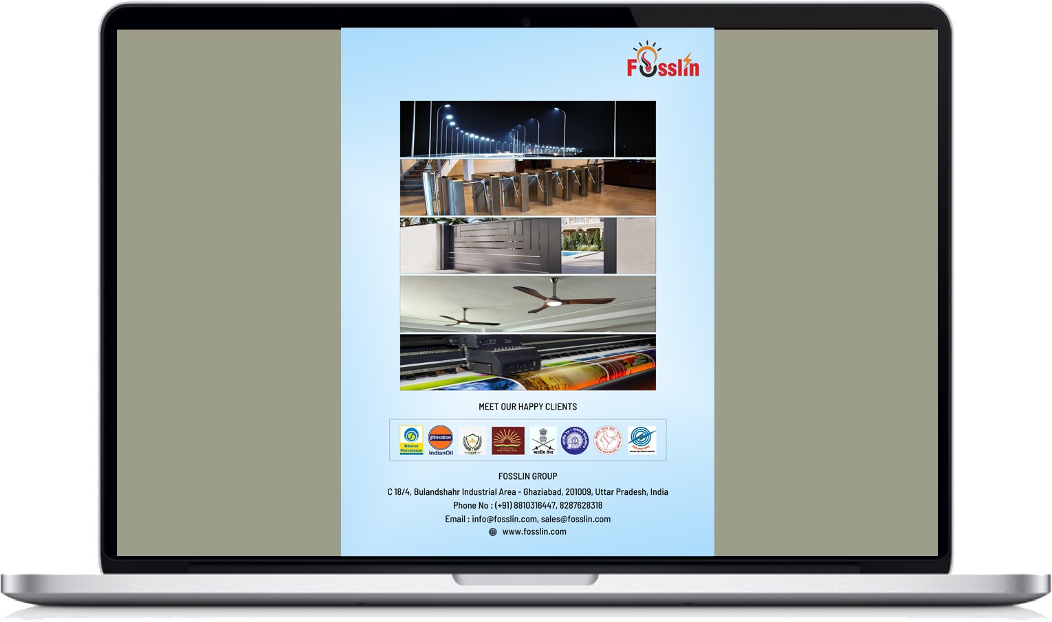 Fosslin catalog